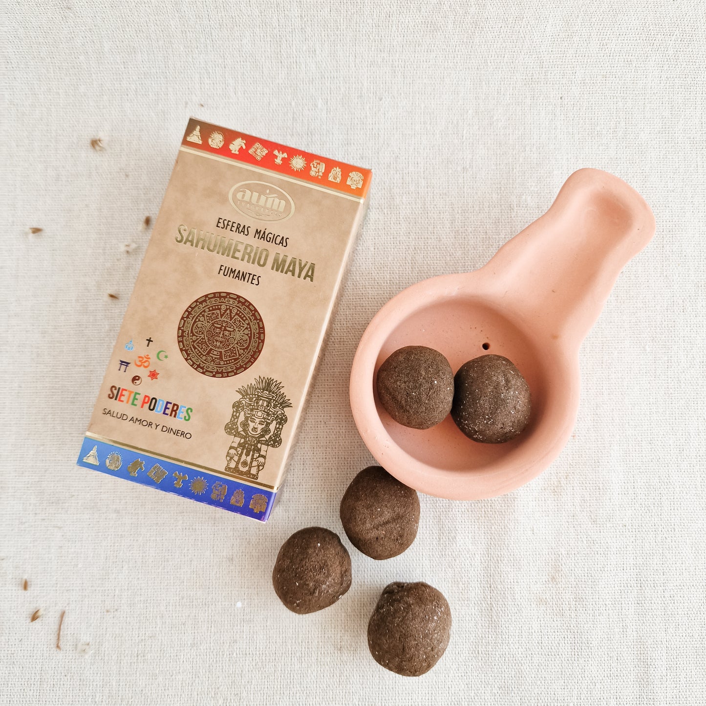 Bombitas de defumación 7 Poderes Salud, Amor y Dinero