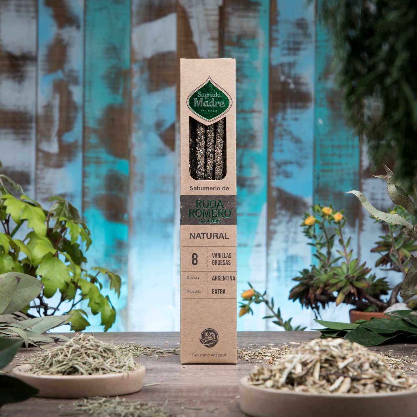 Incienso Línea Natural Ruda, Romero e Incienso Sagrada Madre