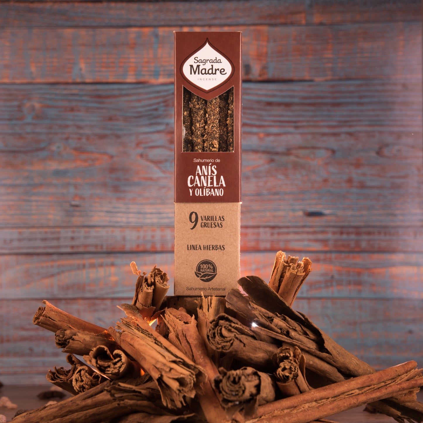 Incienso Línea Hierbas Anís, Canela y Olíbano