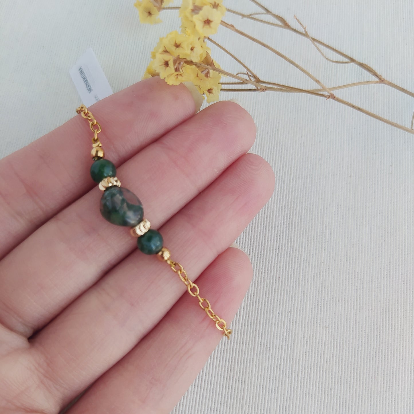 Pulsera Piedra Mes de Nacimiento Mini-Mayo