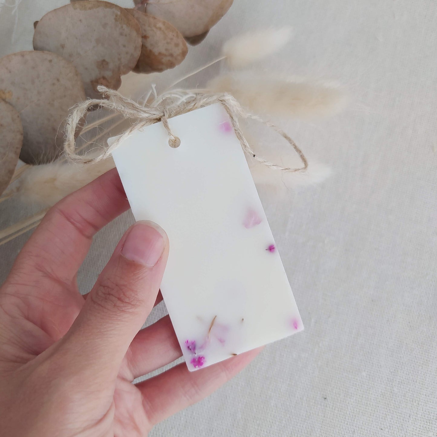 Ambientador de Armario o Cajones Artesanal de Soja Pera y Fresia