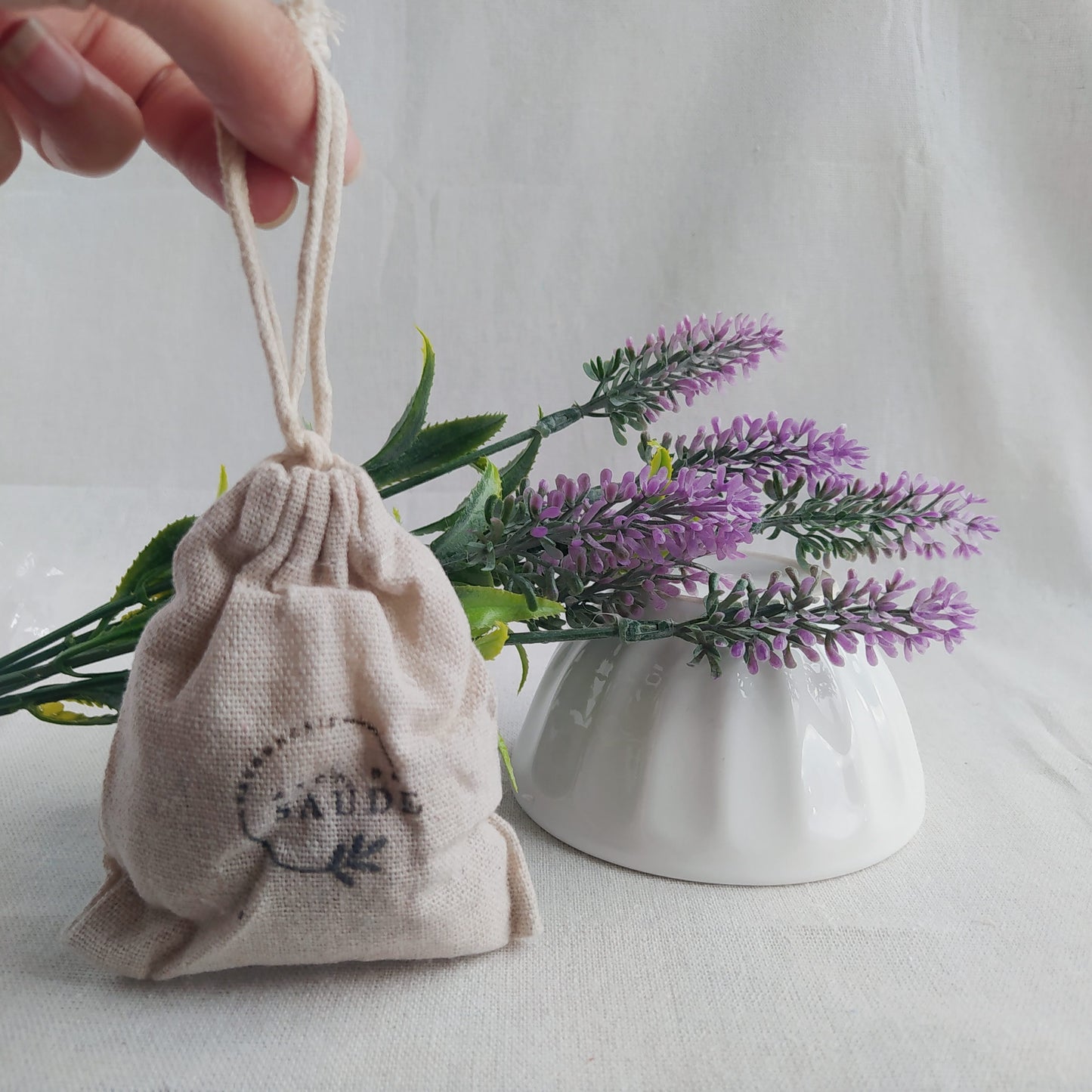 Ambientador de Armario o Cajones Artesanal en Saquito Lavanda