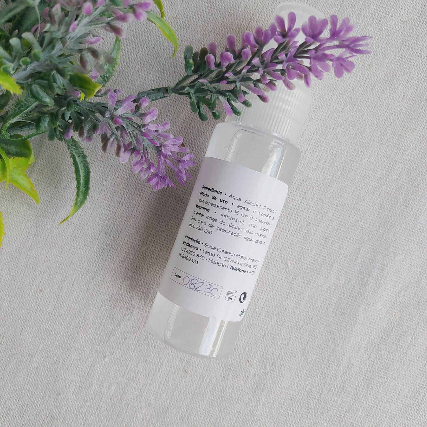 Spray Textil Artesanal Lavanda 50ml