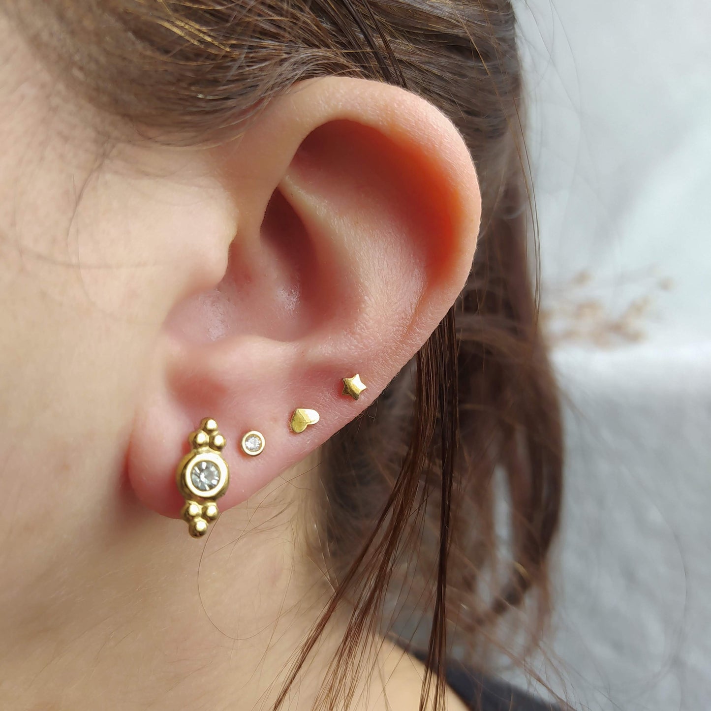 Pendiente Acero Brillito