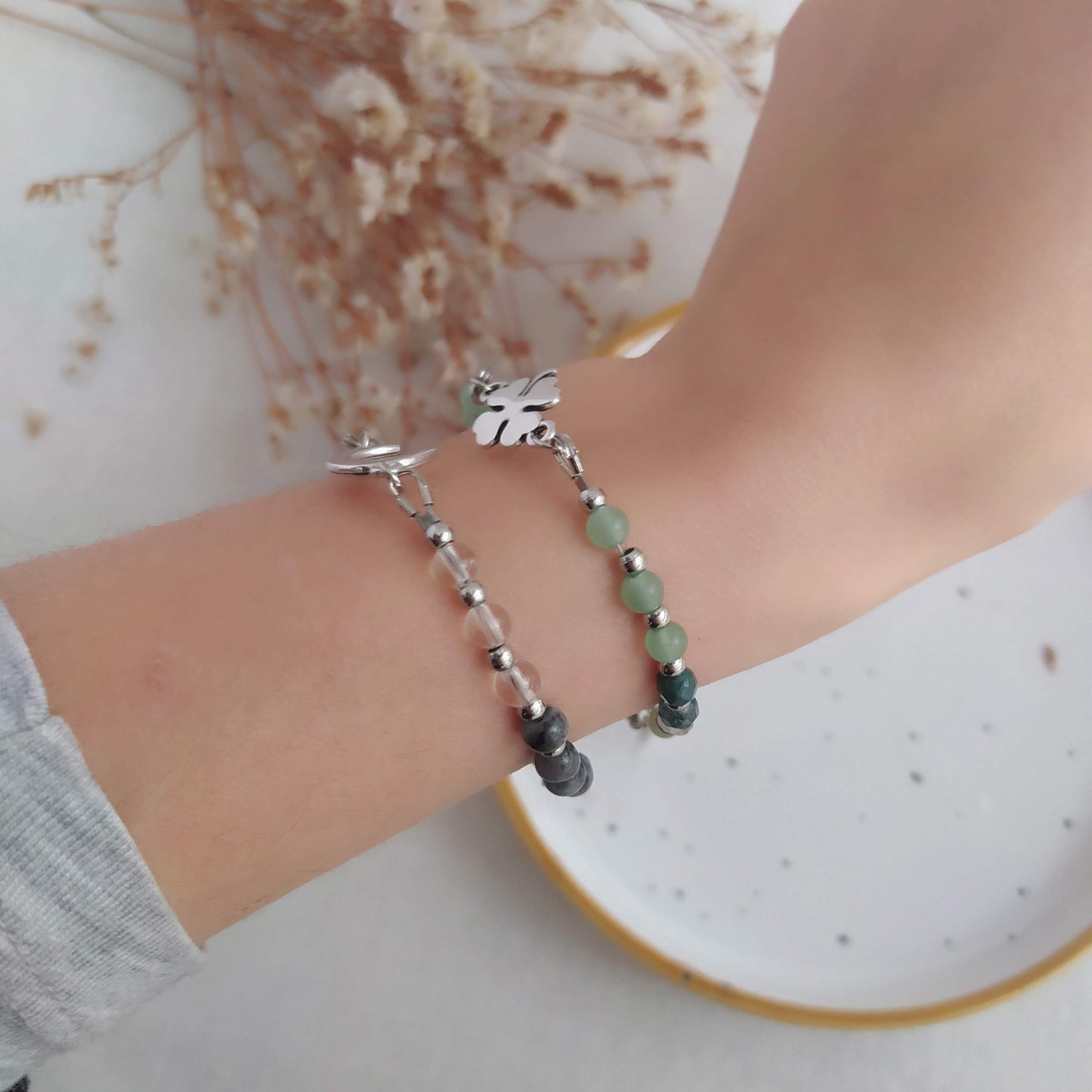 Pulsera Atrae Éxito Plateado