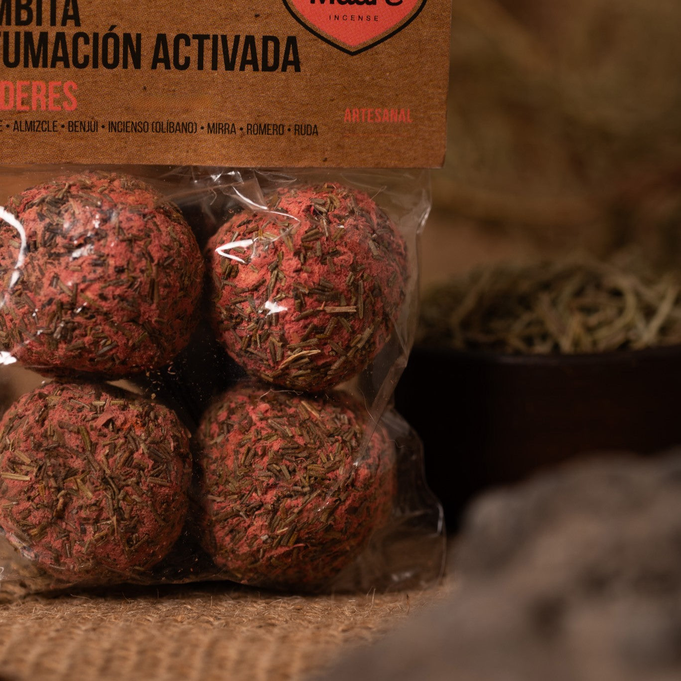 Bombita Defumación Activada7 Poderes Bolsa x4 Unidades