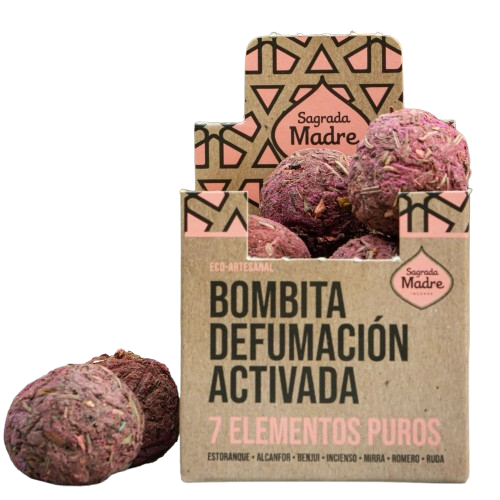 Bombita defumación Activada 7 Elementos Puros