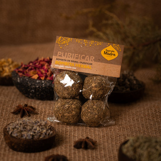 Bombita Defumación Activada Herbal Purificar Bolsa x4 Unidades