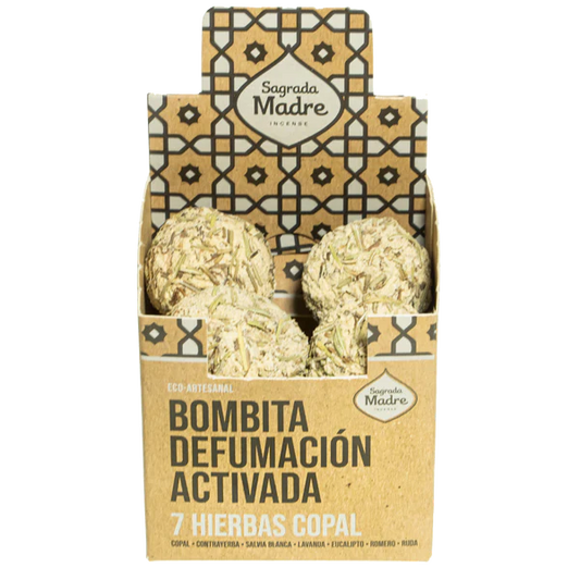 Bombita Defumación Activada 7 Hierbas Copal