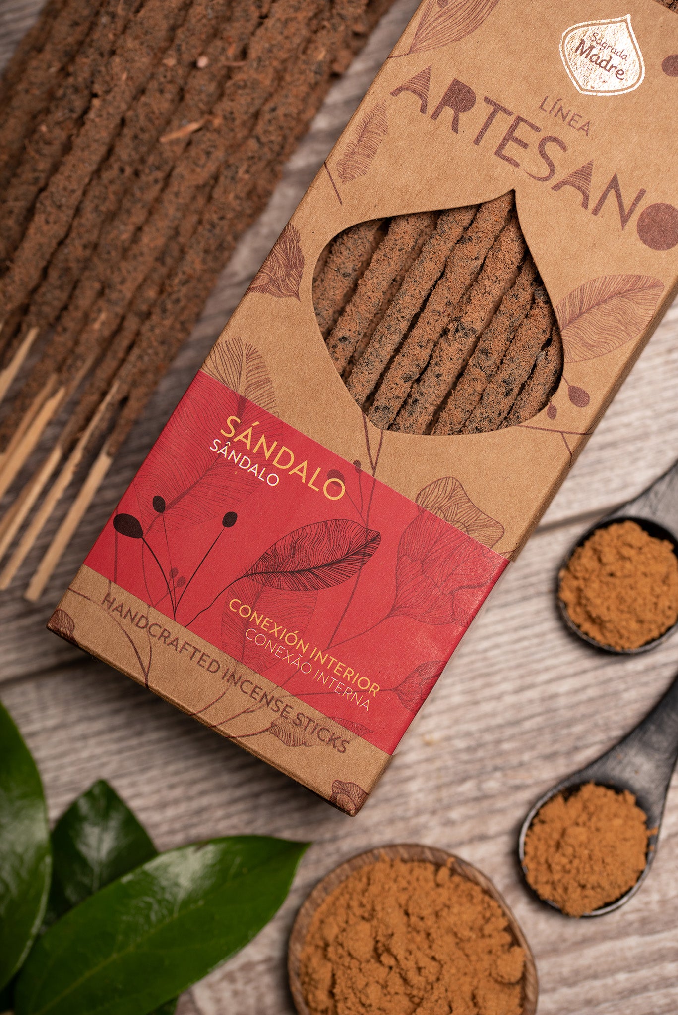 Incienso Artesano Sándalo - Conexión Interior