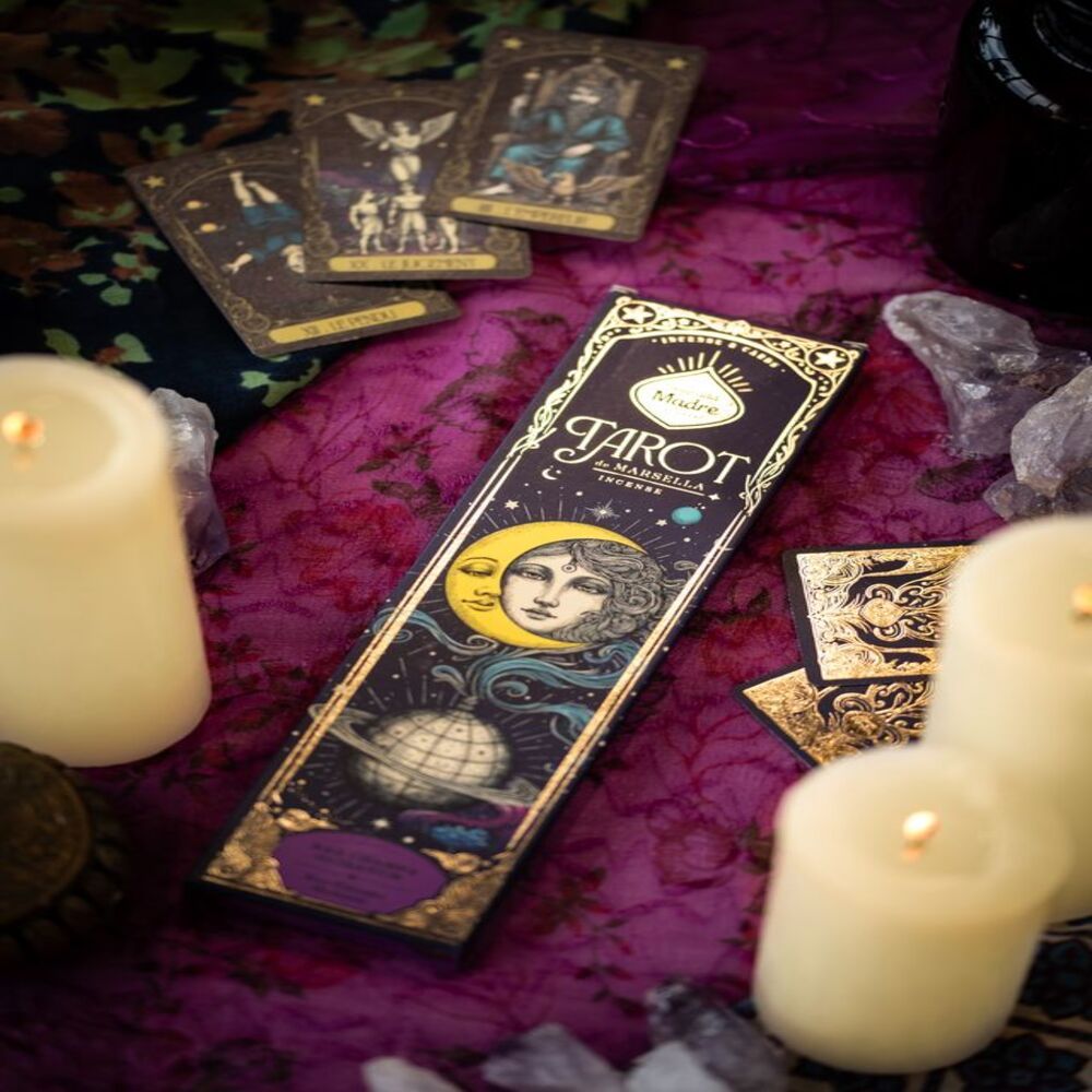 Incienso Sagrada Madre Tarot de Marsella – Nag Champa y Olíbano
