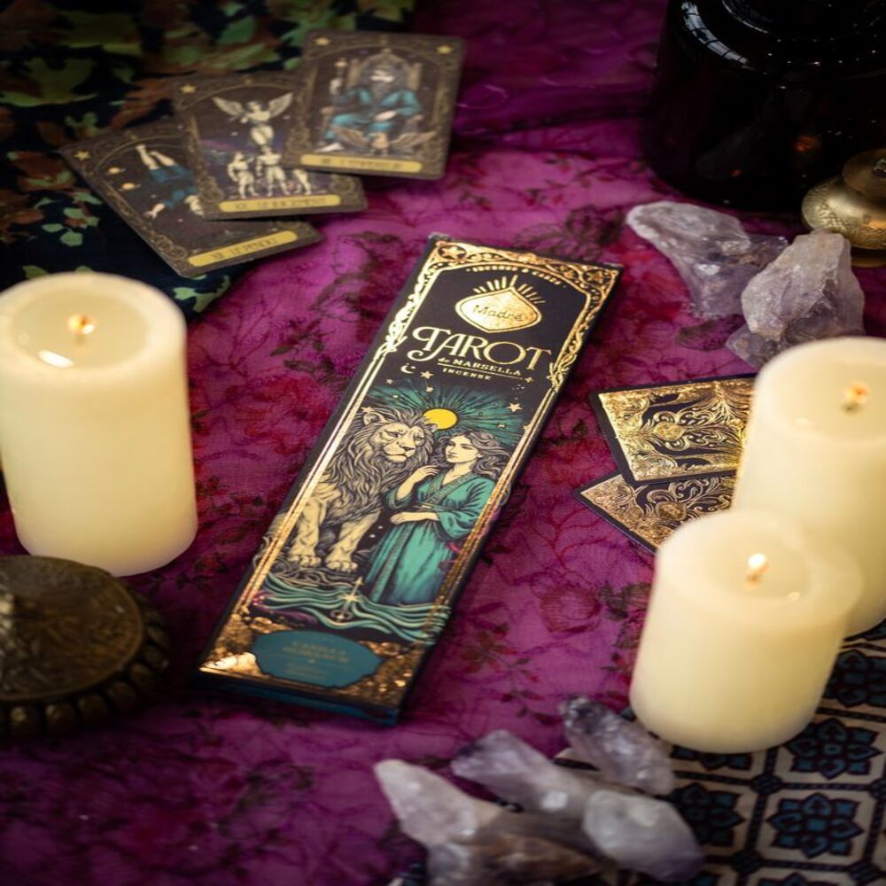 Incienso Sagrada Madre Tarot de Marsella – Vainilla y Olíbano