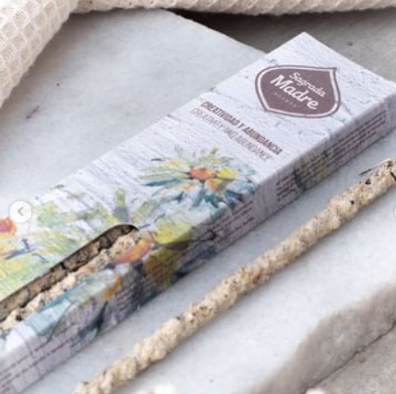 Incienso Línea Yagra - Creatividad y Abundancia - con Manzanilla Y Olíbano