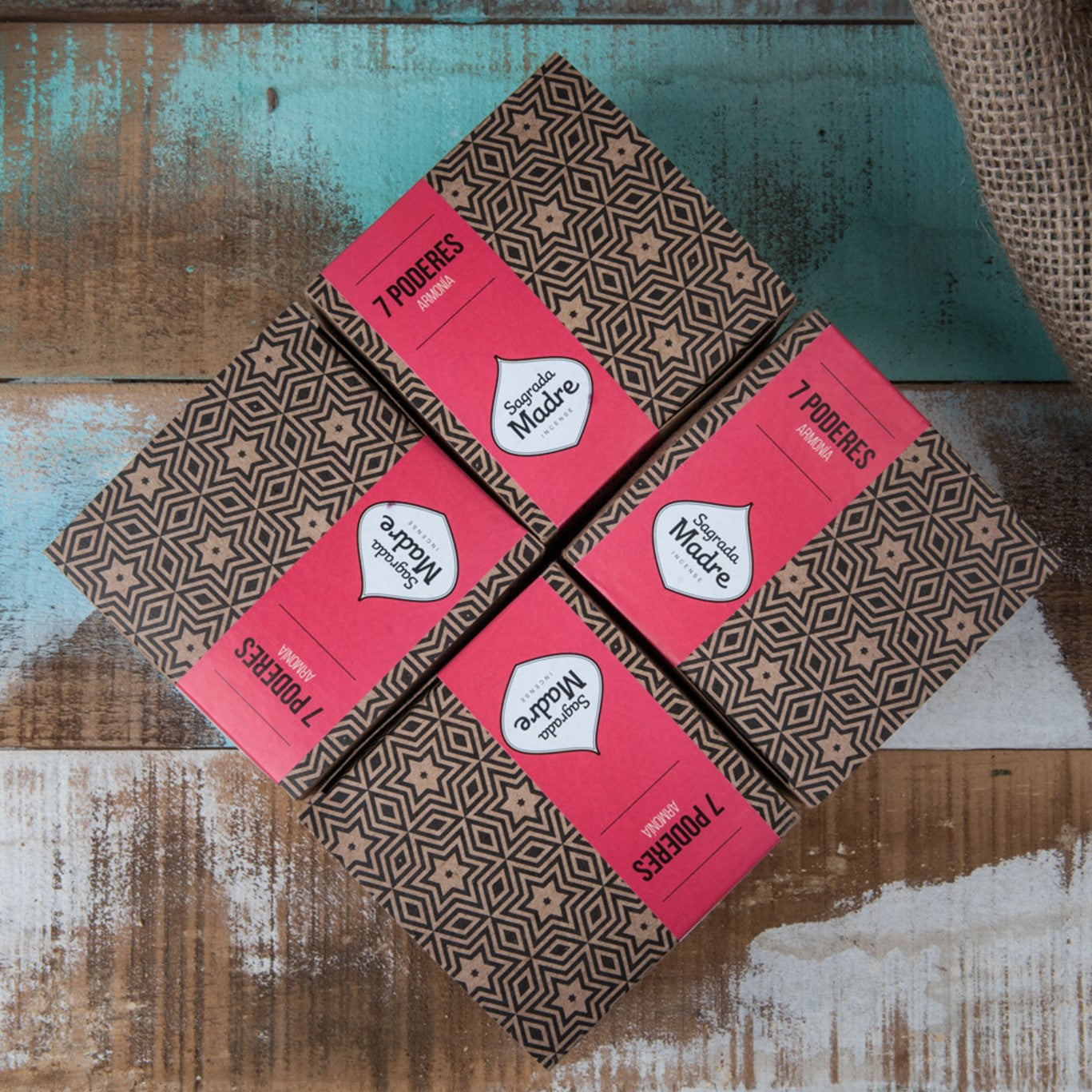 Bomba de Carbón de Defumación Activada Mini 7 Poderes - Armonía