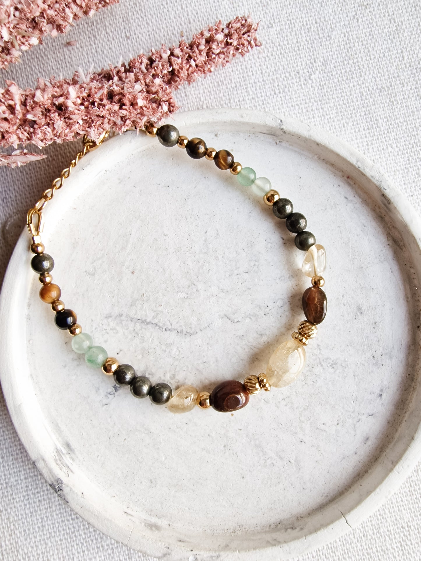 Pulsera Amuleto para Atraer Dinero y Abundancia