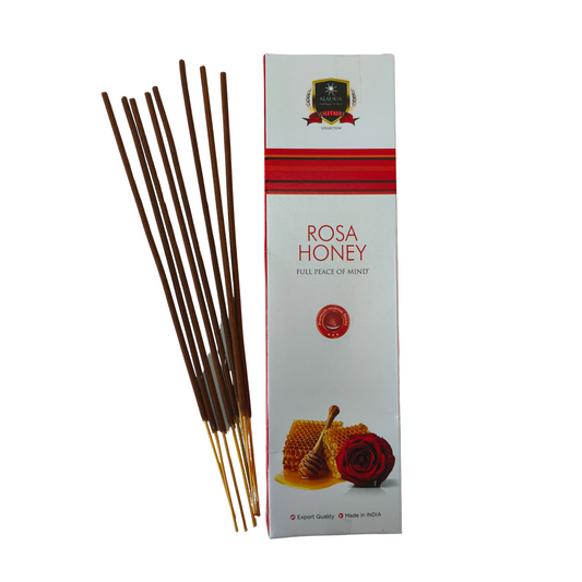 Incienso Premium Rosa y Miel 30gr.