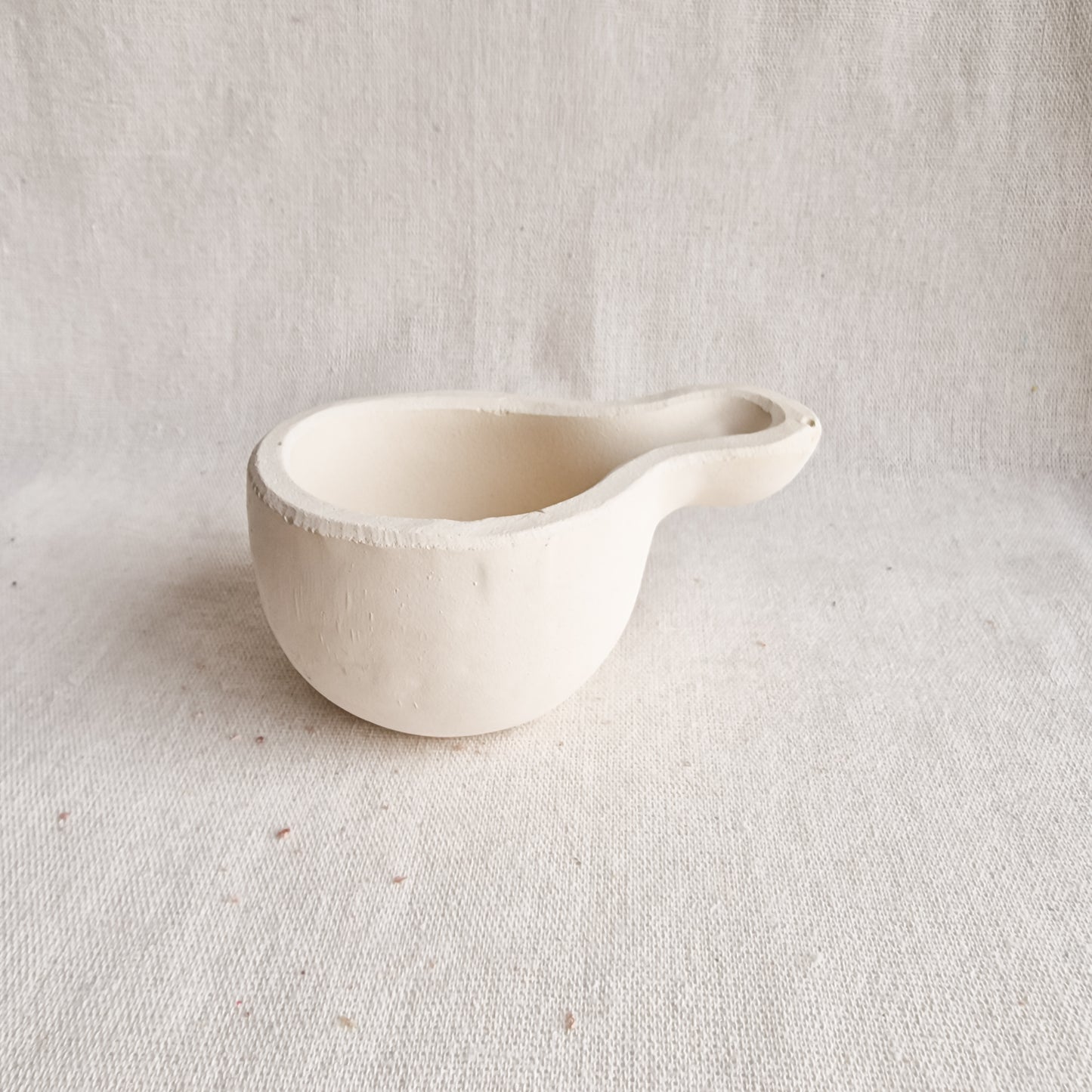 Quemador Sahumador de Cerámica Amarillo Pastel