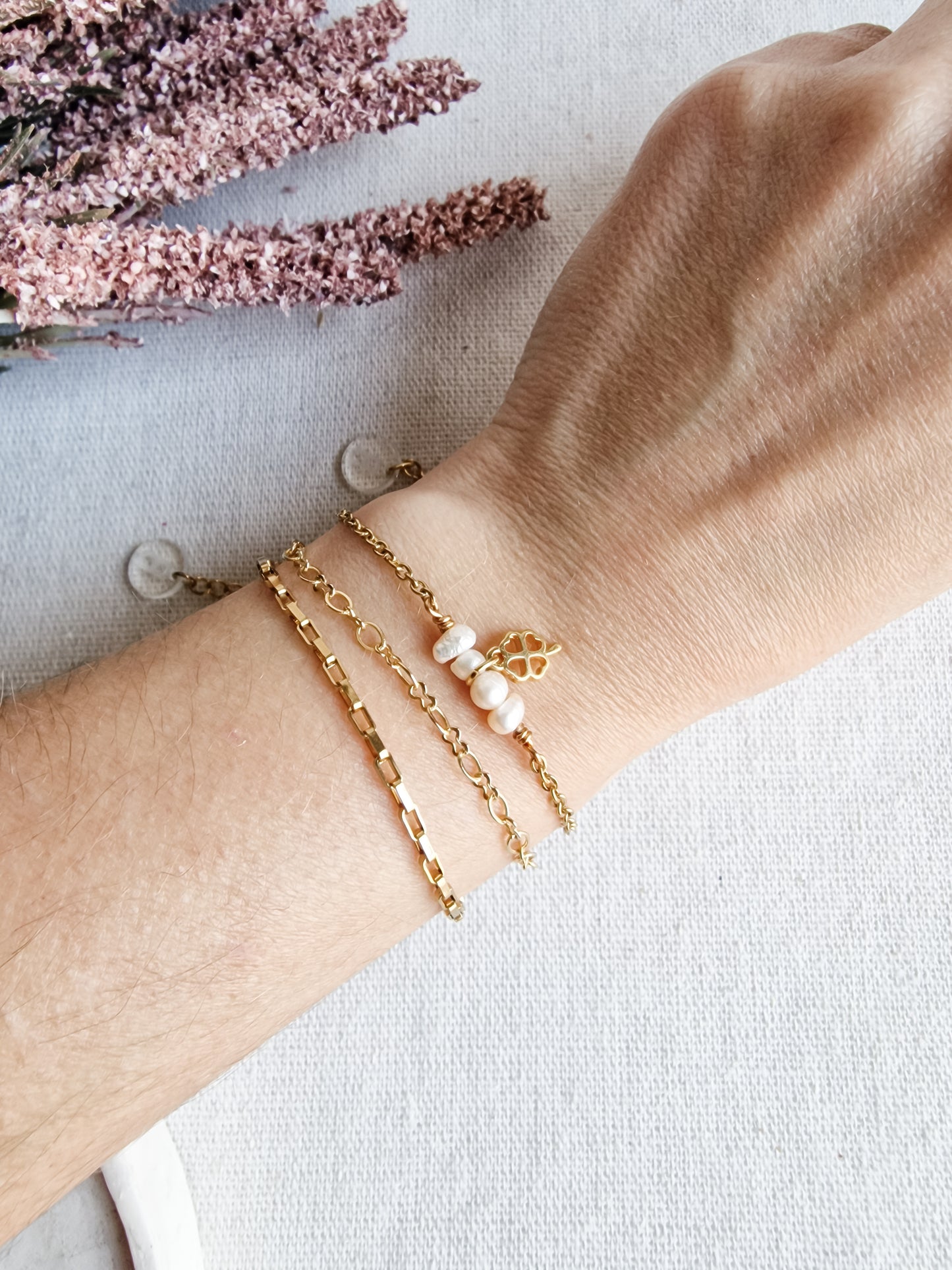 Pulsera Fein con Trébol