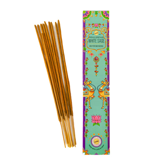 Incienso Premium Salvia Blanca │Purificación y Renovación