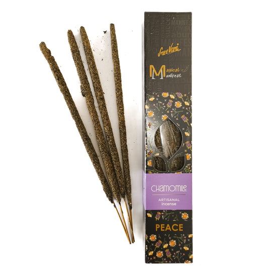 Incienso Artesanal de Manzanilla para Manifestar Paz