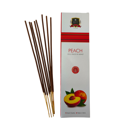 Incienso Premium Frutal Alaukik Melocotón 30gr.