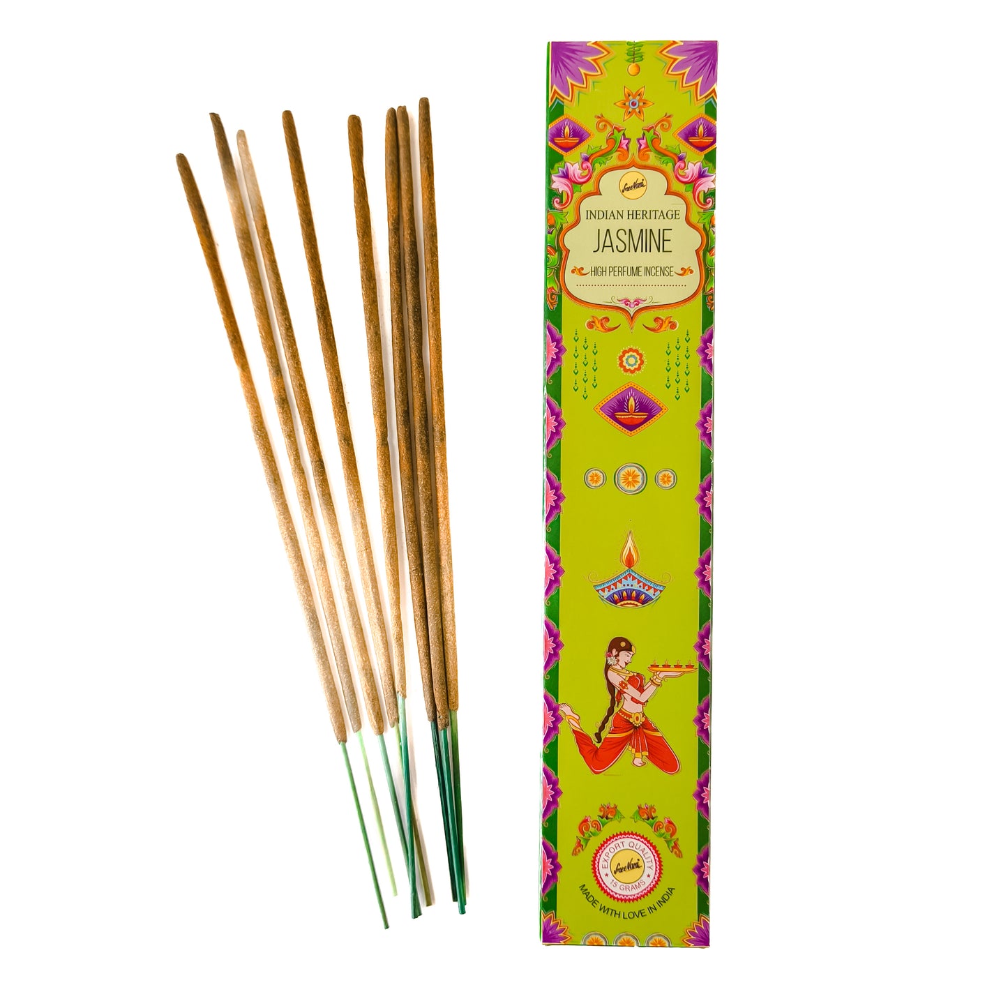 Incienso Premium Jazmín │Alegría y Conexión