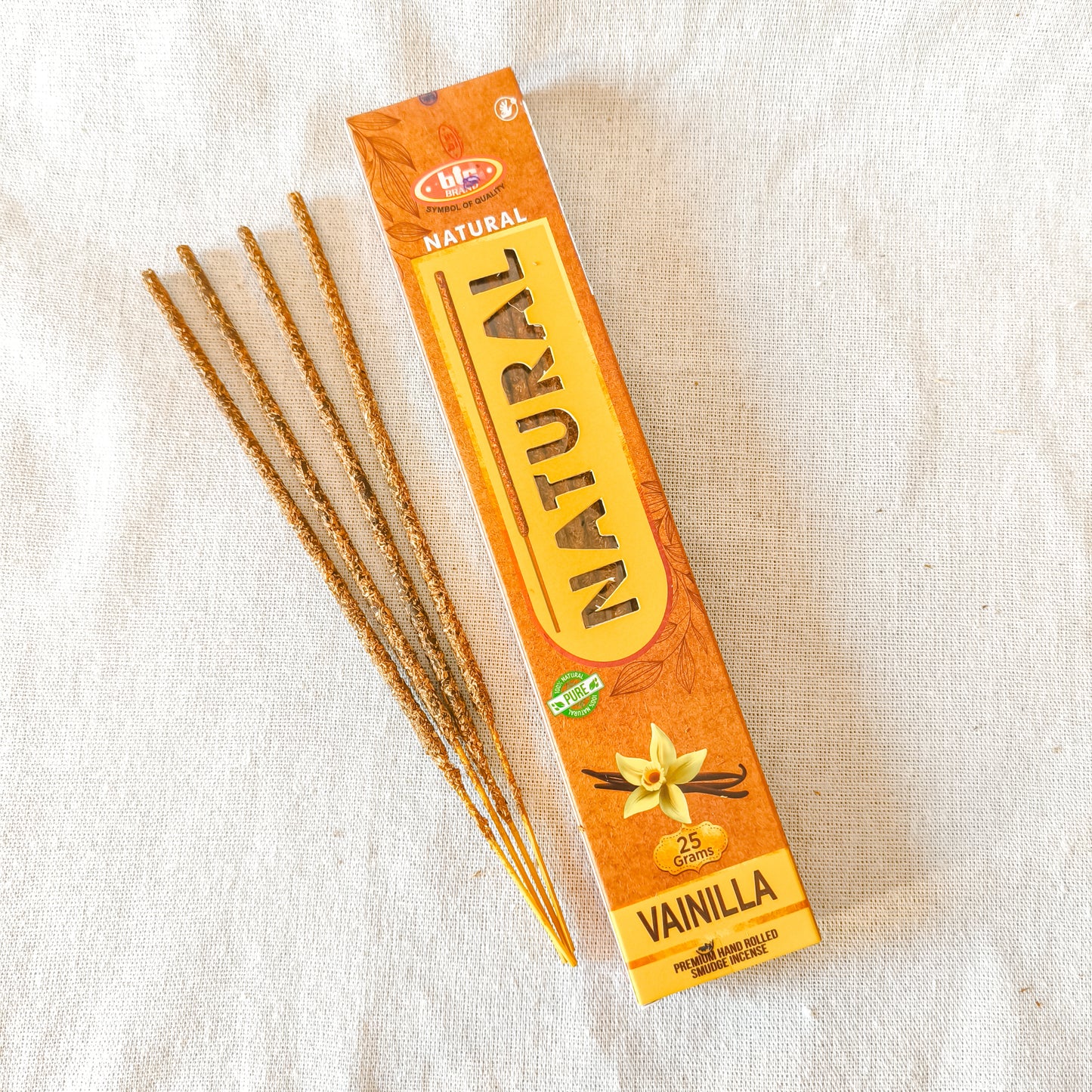 Incienso Orgánico Vainilla
