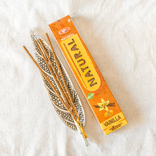 Incienso Orgánico Vainilla