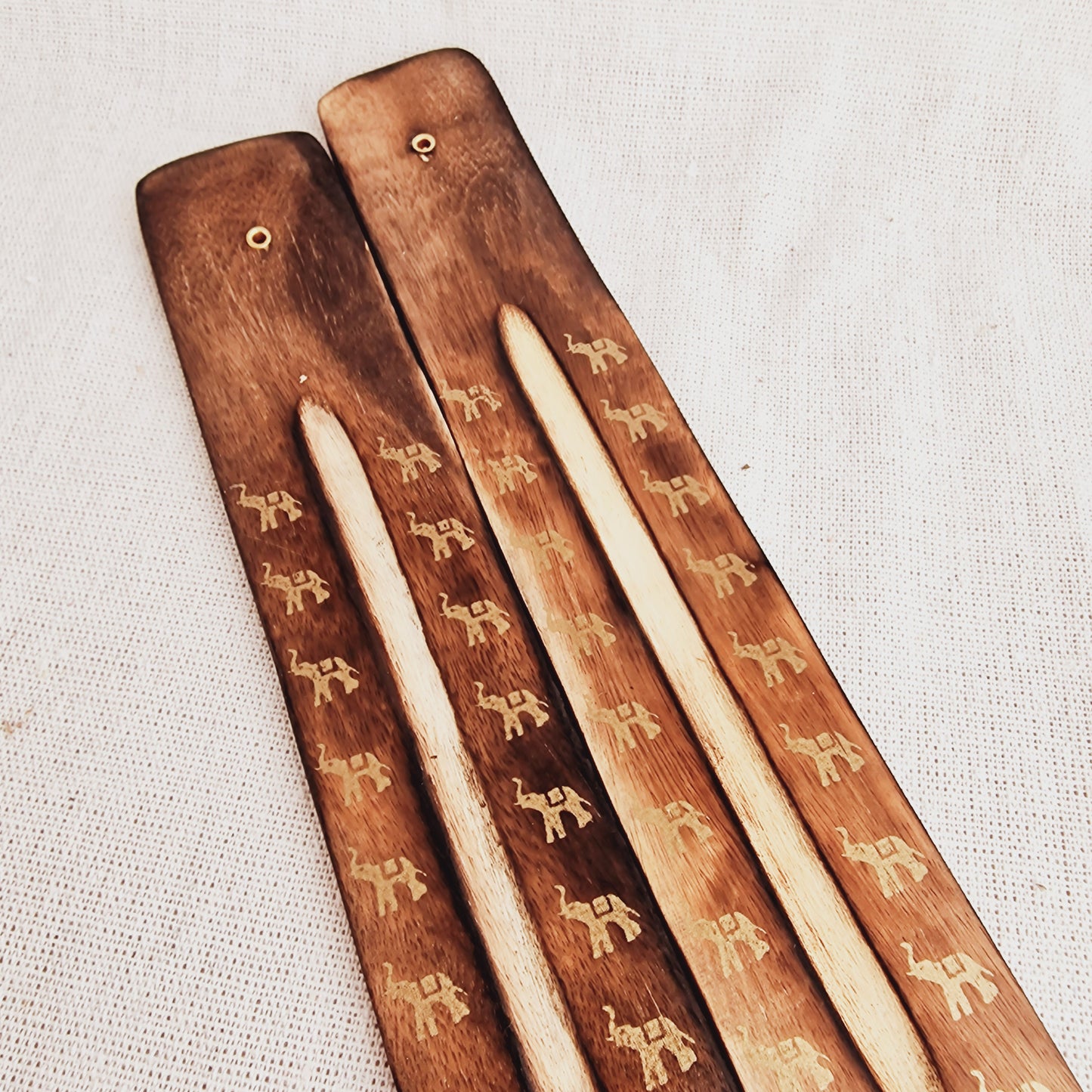 Porta inciensos Básico Madera Elefante