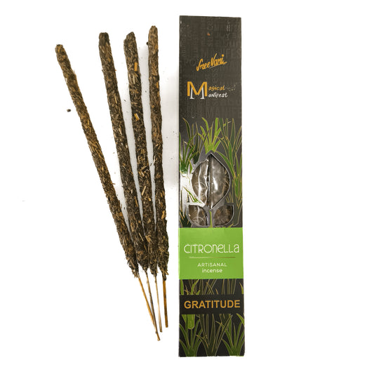 Incienso Artesanal de Citronella para Agradecer.