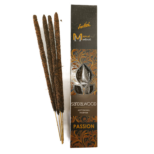 Incienso Artesanal de Sándalo para Manifestar Pasión
