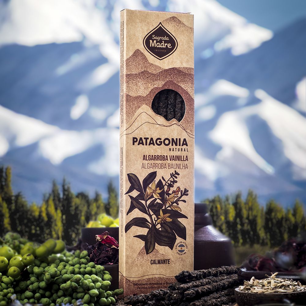 Incienso Sagrada Madre Patagonia Algarroba y Vainilla - Calmante