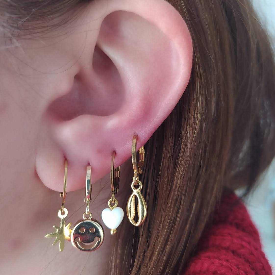 Aro Mini Shell Dorado