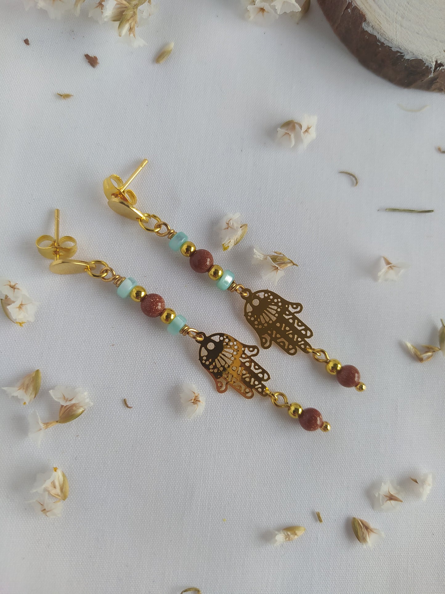 Pendientes Clara Dorado