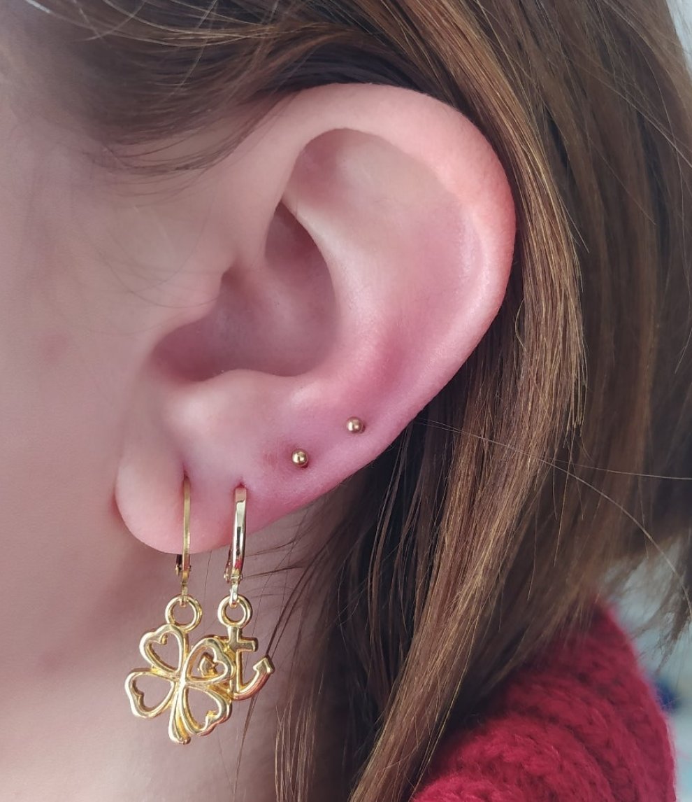 Aro Mini Luck Dorado