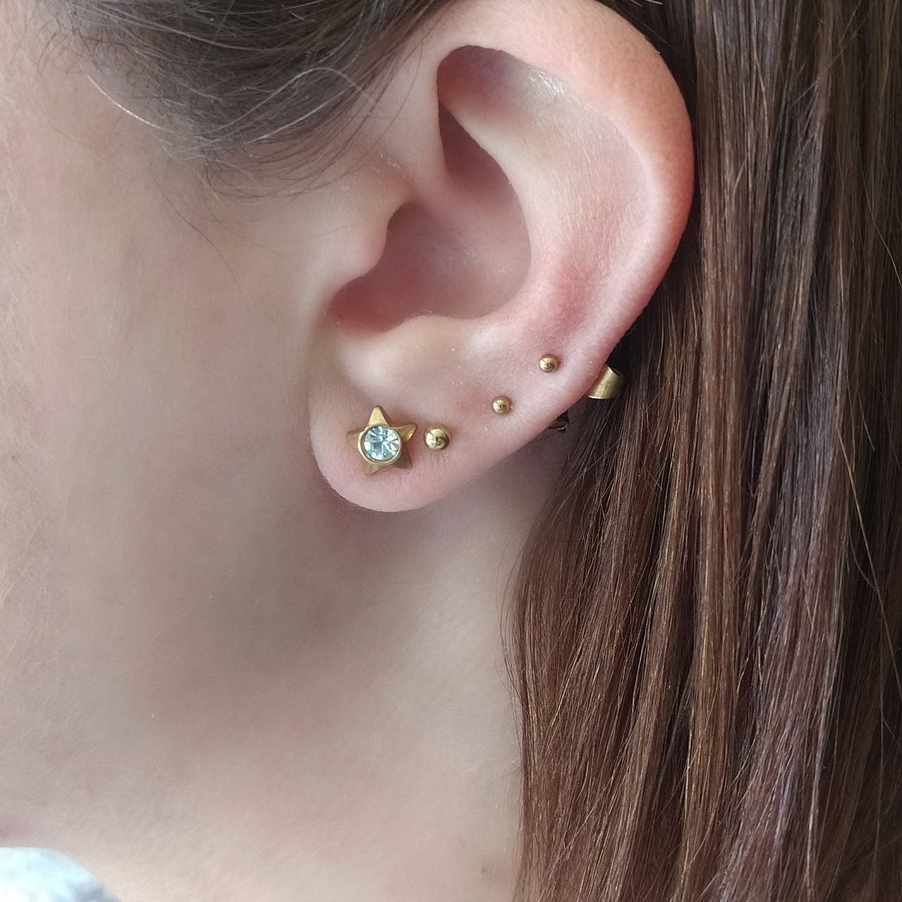 Pendiente Acero Estrella