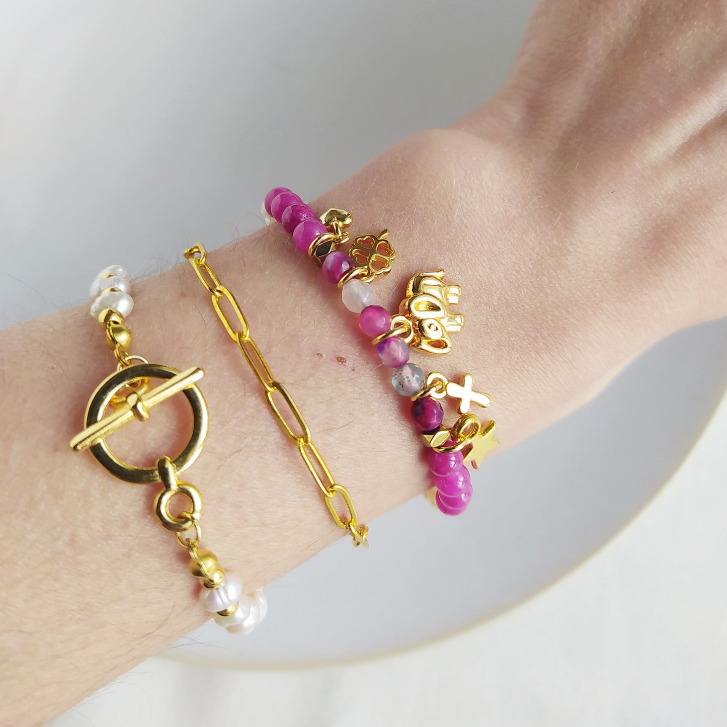 Pulsera Alicia Dorado