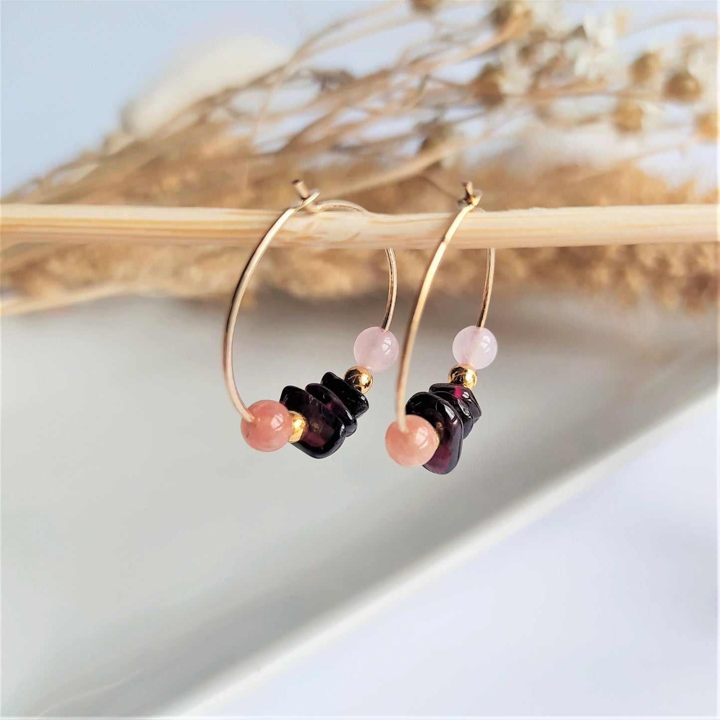 Pendientes Aro Fuerza Femenina