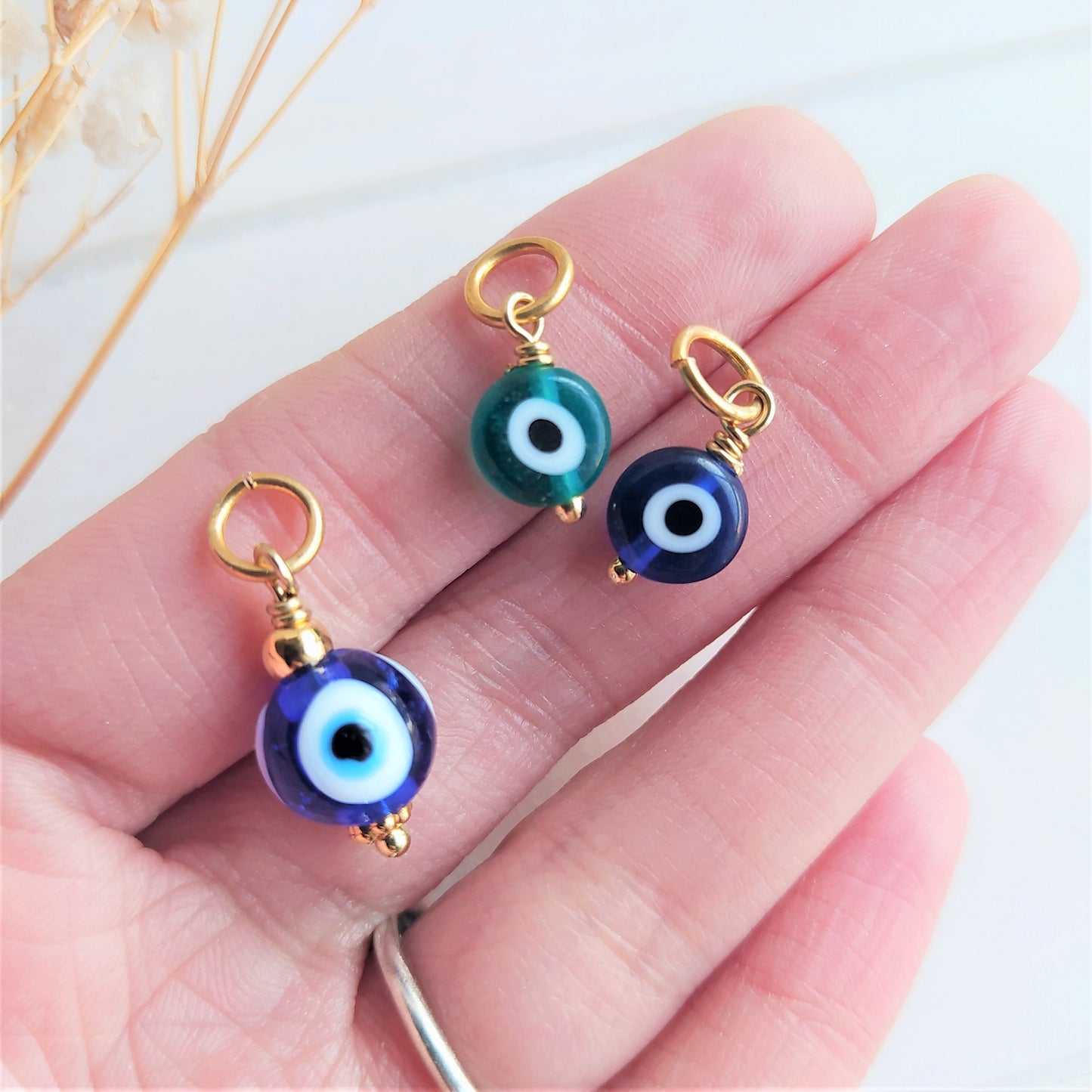 Charms Ojo Turco Cristal