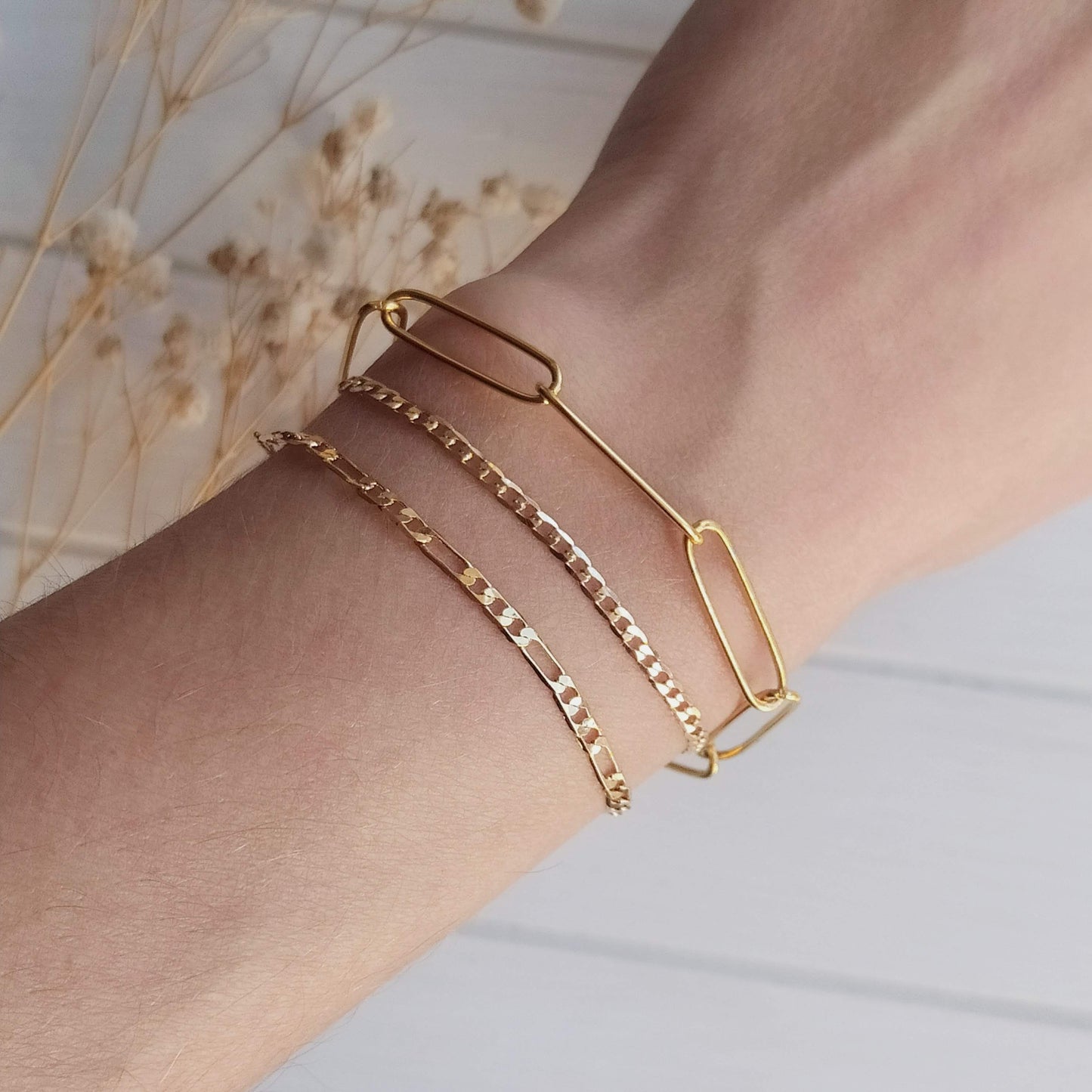 Pulsera Roma Pequeña Dorada