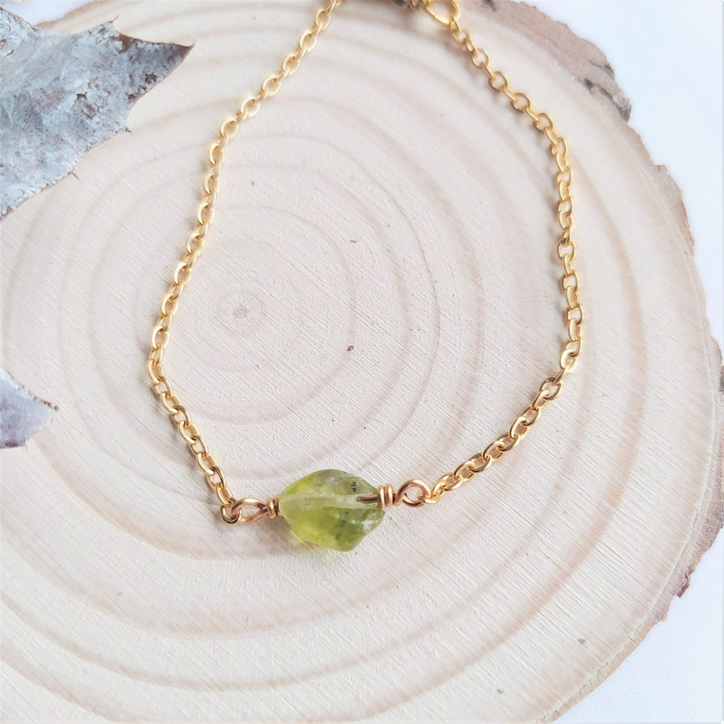 Pulsera Piedra Mes de Nacimiento Basic-Agosto