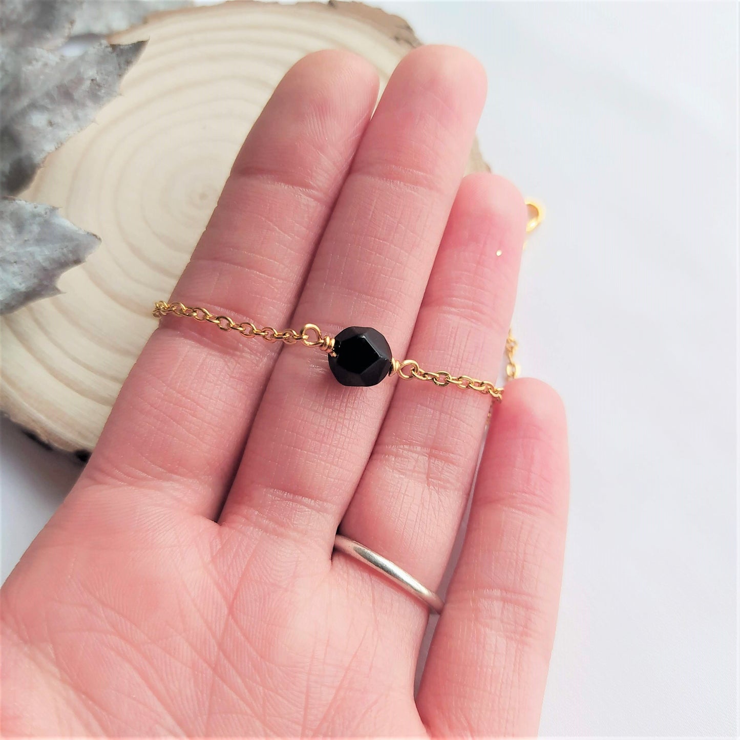 Pulsera Piedra Mes de Nacimiento Basic-Julio