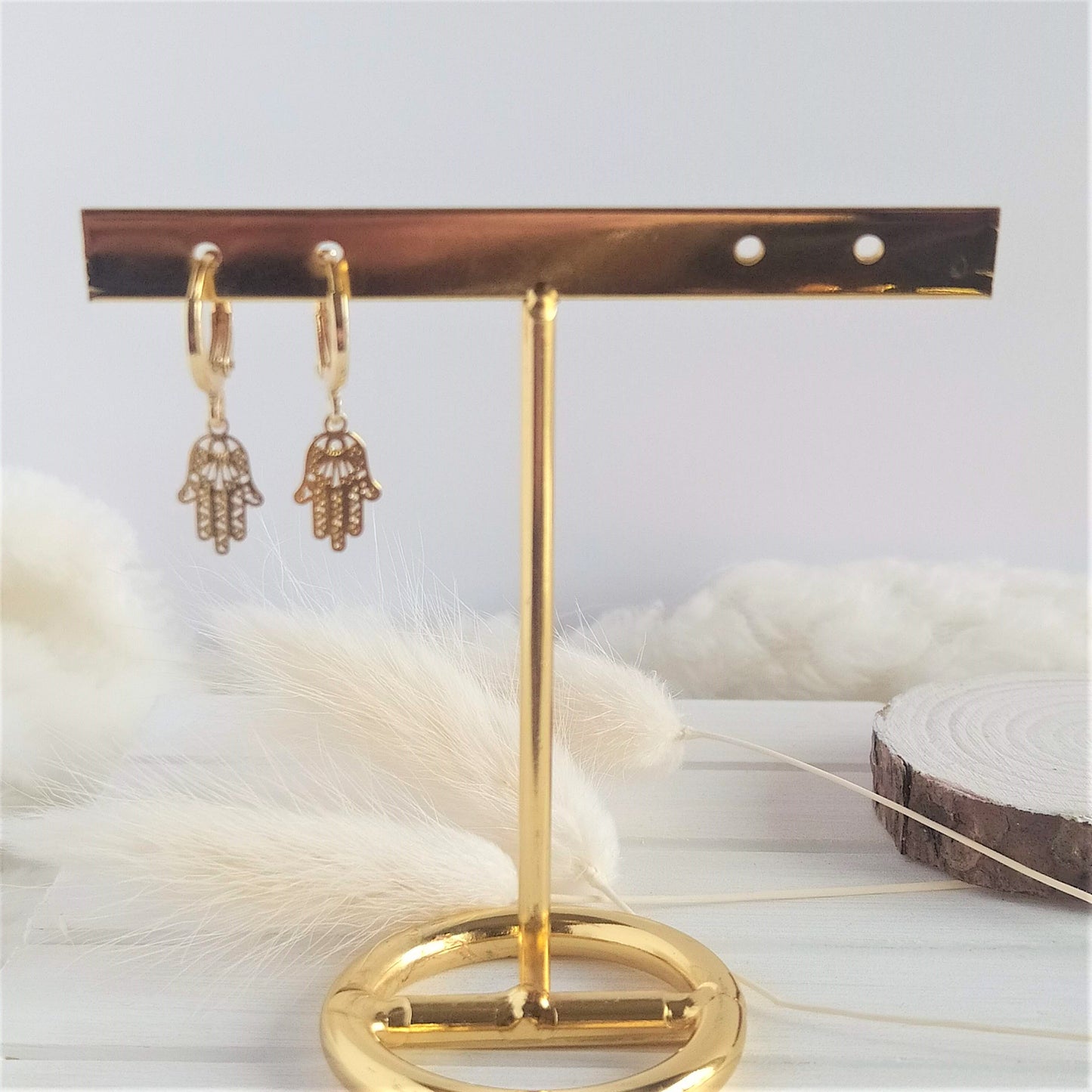 Aro Mini Mano Dorado