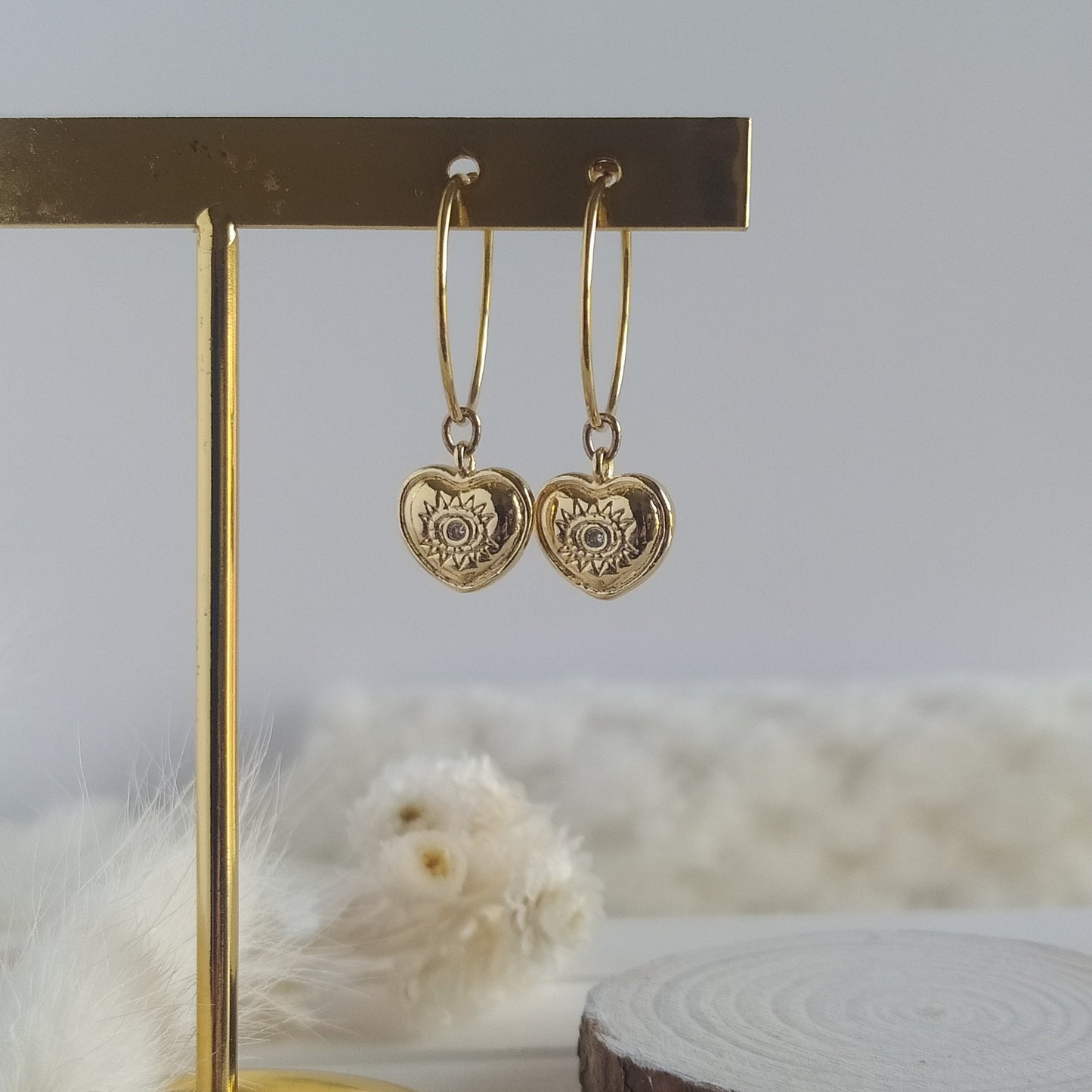 Pendientes Aro Karina Dorado