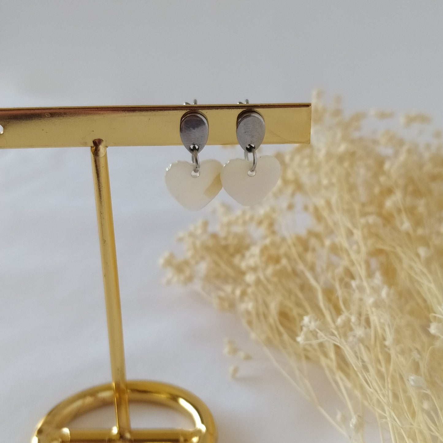 Pendientes Camila Plateado