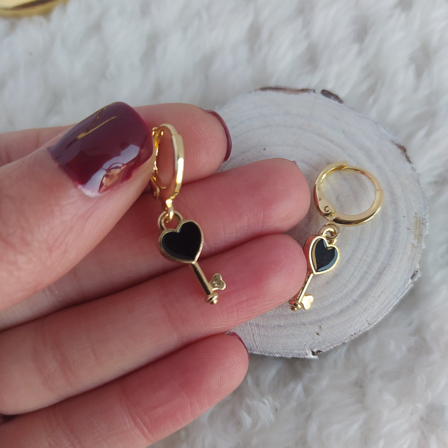 Aro Mini Llave Dorado