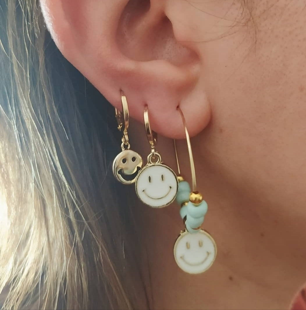 Aro Mini Smile Dorado