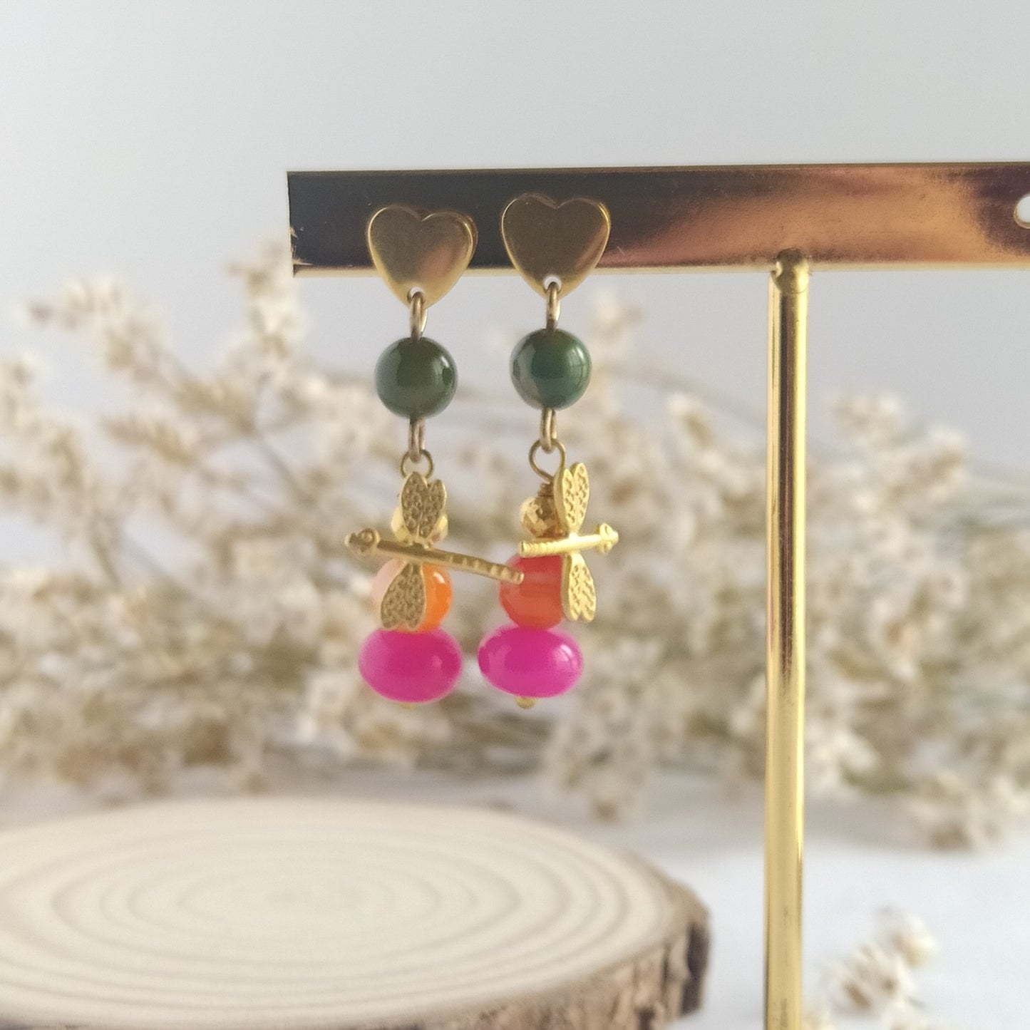 Pendientes Libélula