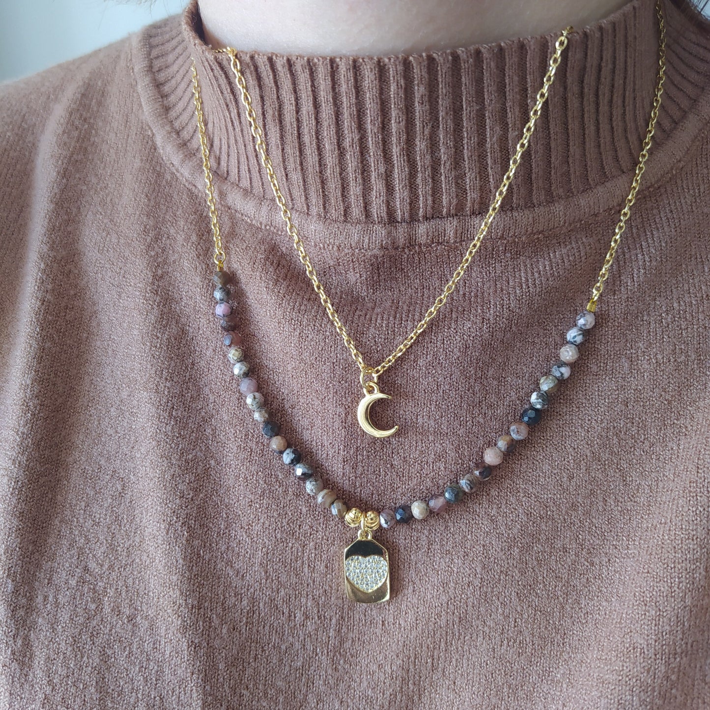 Collar Eros Rodonita
