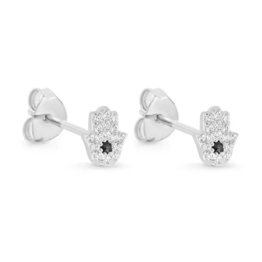 Mini Pendiente Plata Fátima